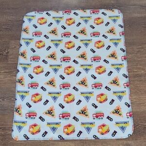 Baby Connection Soft Blanket with Vehicle Design